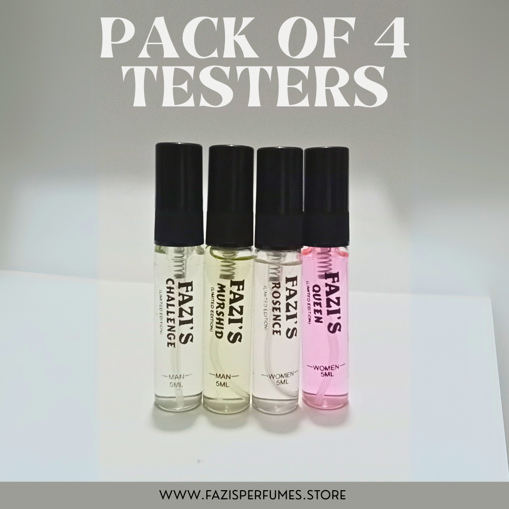 PACK OF 4 TESTERS